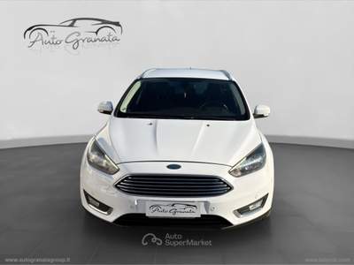 Ford Focus Focus 1.5 TDCi 120 CV S&S SW Titanium PERFETTA! Bianco usata Qualiano