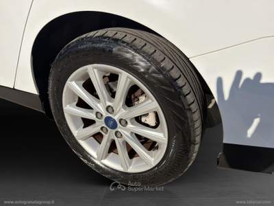 Ford Focus Focus 1.5 TDCi 120 CV S&S SW Titanium PERFETTA! Bianco usata Qualiano