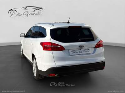 Ford Focus Focus 1.5 TDCi 120 CV S&S SW Titanium PERFETTA! Bianco usata Qualiano