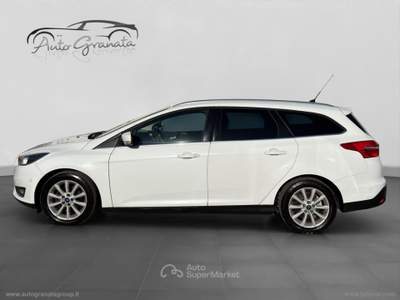 Ford Focus Focus 1.5 TDCi 120 CV S&S SW Titanium PERFETTA! Bianco usata Qualiano