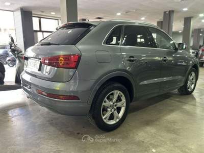 Audi Q3 Q3 2.0 tdi 150cv *UNICO PROPRIETARIO Grigio usata Roma