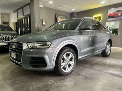 Audi Q3 Q3 2.0 tdi 150cv *UNICO PROPRIETARIO Grigio usata Roma