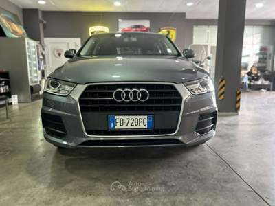 Audi Q3 Q3 2.0 tdi 150cv *UNICO PROPRIETARIO Grigio usata Roma