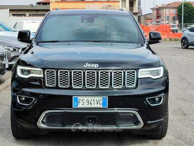 Jeep Grand Cherokee 3.0 V6 250 CV Overland Summit TETTO 20" CARPLAY Nero usata Rovato