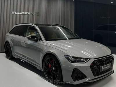 Audi RS 6 RS6 Avant 4.0 mhev performance quattro tiptronic Grigio usata Milano