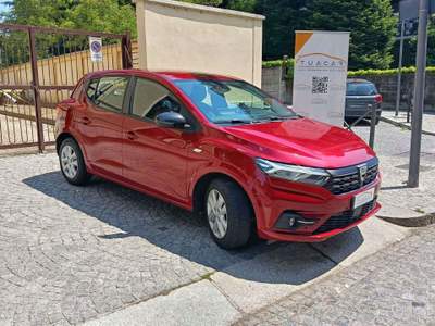 Dacia Sandero Comfort TCe 100 ECO-G Rosso usata Novara