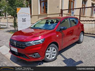 Dacia Sandero Comfort TCe 100 ECO-G Rosso usata Novara
