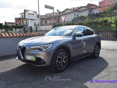 Alfa Romeo Stelvio 2.2 Turbodiesel 210 CV AT8 Q4 Executive Grigio usata Roma