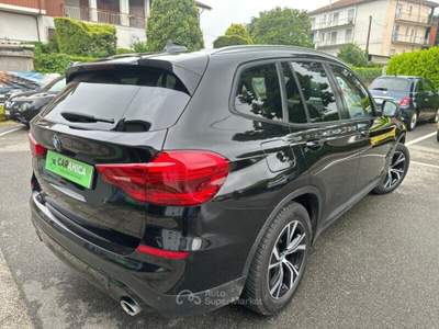 BMW X3 X3 xDrive20d Business Advantage Nero usata Asti