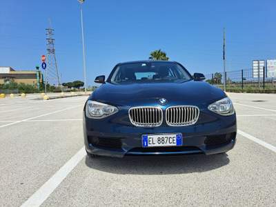 BMW Serie 1 116d BMW Serie 1 116d 2.0 116CV cat 5 porte Blu/Azzurro usata Bari