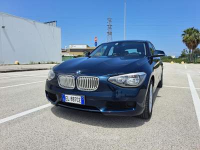BMW Serie 1 116d BMW Serie 1 116d 2.0 116CV cat 5 porte Blu/Azzurro usata Bari