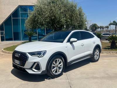 Audi Q3 SPB 35 2.0 TDI S tronic line edition UNICO PROPRIETARIO Bianco usata Gela