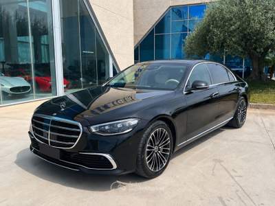Mercedes-Benz Classe S S 400d 4Matic Premium Plus Lunga - UFFICIALE ITALIA - UNICO PROPRIETARIO Nero usata Gela