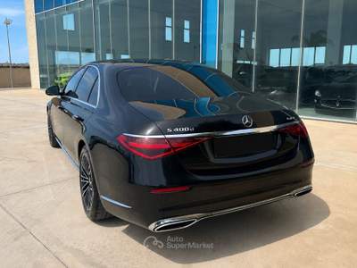 Mercedes-Benz Classe S S 400d 4Matic Premium Plus Lunga - UFFICIALE ITALIA - UNICO PROPRIETARIO Nero usata Gela