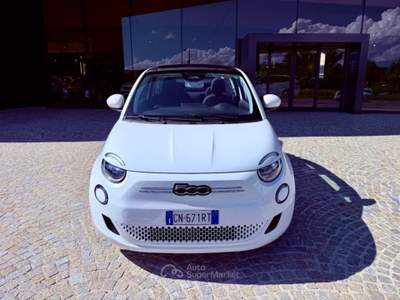 Fiat 500 Cabrio 42 kWh= 350 KM - 118CV - PROMO FINANZIAMENT Bianco usata Castagnole delle Lanze