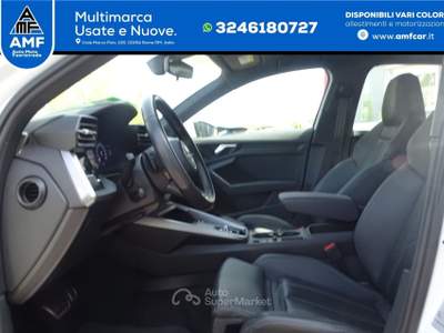 Audi A3 Sportback TFSI/S-Tronic S-Line "LED/GRA/SHZ" Bianco usata Roma
