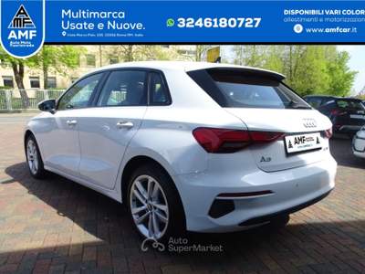 Audi A3 Sportback TFSI/S-Tronic S-Line "LED/GRA/SHZ" Bianco usata Roma