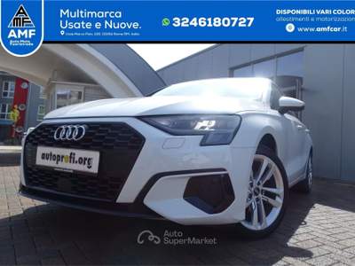 Audi A3 Sportback TFSI/S-Tronic S-Line "LED/GRA/SHZ" Bianco usata Roma