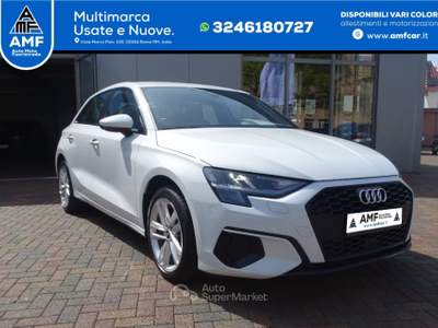 Audi A3 Sportback TFSI/S-Tronic S-Line "LED/GRA/SHZ" Bianco usata Roma