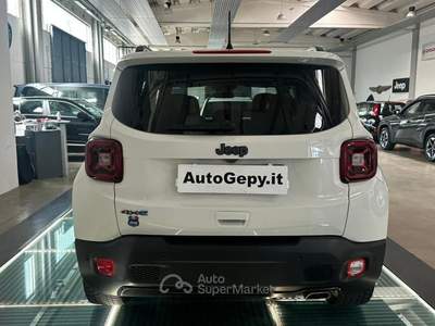 Jeep Renegade 1.3 T4 190CV PHEV 4xe AT6 80th Anniversary Bianco usata Reggio nell'Emilia