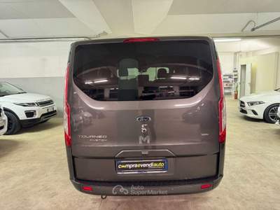 Ford Tourneo Custom 320 2.0 EcoBlue 130CV MHEV PL Titanium Giallo usata Bergamo