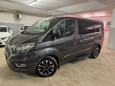 Ford Tourneo Custom 320 2.0 EcoBlue 130CV MHEV PL Titanium Giallo usata Bergamo