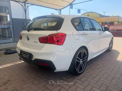 BMW Serie 1 118d BMW 1 series 118 d Urban #10745 Bianco usata Alessandria