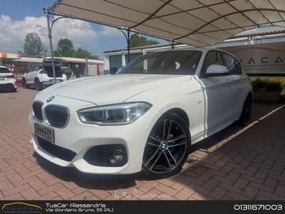 BMW Serie 1 118d BMW 1 series 118 d Urban #10745 Bianco usata Alessandria