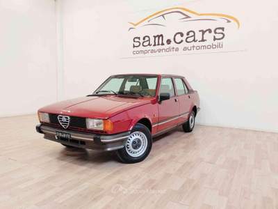 Alfa Romeo Giulietta 1.6 1982 CONDIZIONI ECCELLENTI Rosso usata Fontanellato