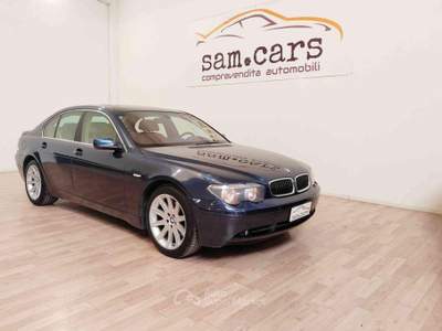 BMW Serie 7 745i V8 Italiana Full Blu/Azzurro usata Fontanellato