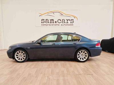 BMW Serie 7 745i V8 Italiana Full Blu/Azzurro usata Fontanellato