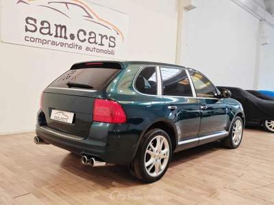 Porsche Cayenne 4.5 Turbo 450cv ISCRITTA ASI Tagliandi Completi Verde usata Fontanellato