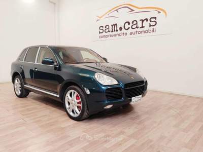 Porsche Cayenne 4.5 Turbo 450cv ISCRITTA ASI Tagliandi Completi Verde usata Fontanellato