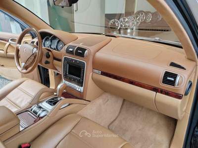 Porsche Cayenne 4.5 Turbo 450cv ISCRITTA ASI Tagliandi Completi Verde usata Fontanellato
