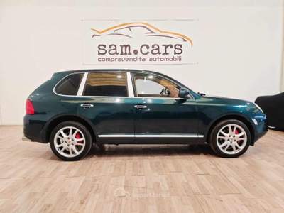 Porsche Cayenne 4.5 Turbo 450cv ISCRITTA ASI Tagliandi Completi Verde usata Fontanellato