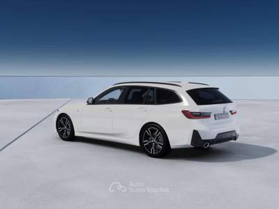 BMW Serie 3 318d 318d Touring 48V MSport Bianco usata Modena