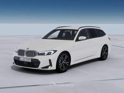 BMW Serie 3 318d 318d Touring 48V MSport Bianco usata Modena