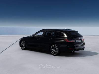 BMW Serie 3 318d 318d Touring 48V Nero usata Modena
