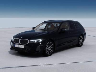 BMW Serie 3 318d 318d Touring 48V Nero usata Modena
