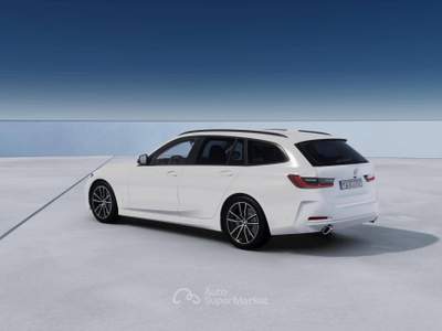 BMW Serie 3 318d 318d Touring 48V Bianco usata Modena