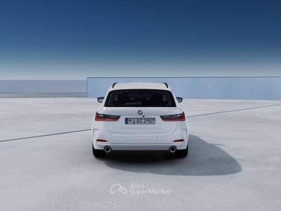 BMW Serie 3 318d 318d Touring 48V Bianco usata Modena