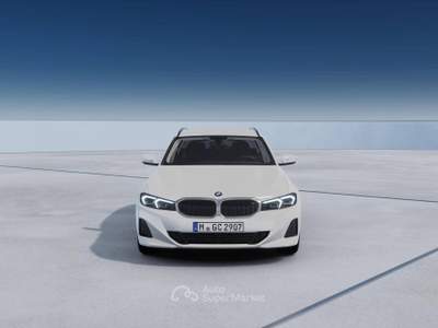 BMW Serie 3 318d 318d Touring 48V Bianco usata Modena