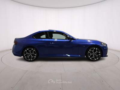 BMW Serie 2 220d 220d CoupÃ© 48V MSport Blu/Azzurro usata Modena