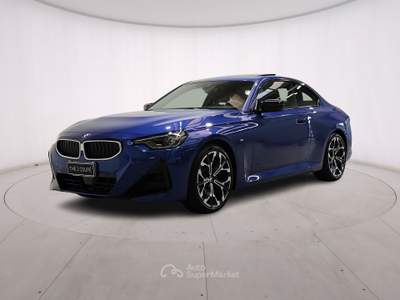 BMW Serie 2 220d 220d CoupÃ© 48V MSport Blu/Azzurro usata Modena