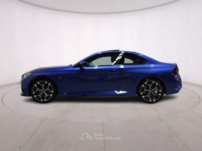 BMW Serie 2 220d 220d CoupÃ© 48V MSport Blu/Azzurro usata Modena