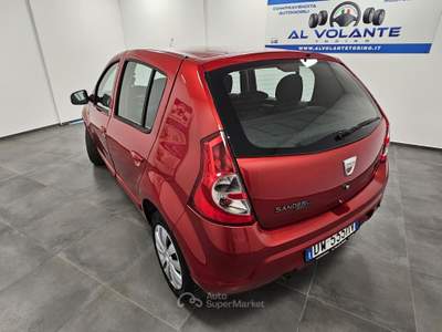 Dacia Sandero Lauréate - NeoPatentati Rosso usata TORINO