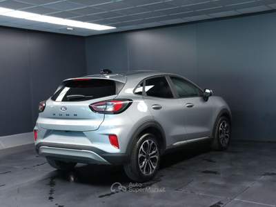 Ford Puma 1.0 EcoBoost Hybrid 125CV S&S aut. Titanium Argento usata Arsiè