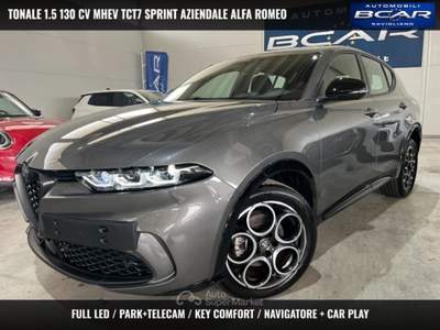 Alfa Romeo Tonale 1.5 130CV MHEV TCT7 Sprint NAVIG./TELECAM/FULL LED Grigio usata Savigliano