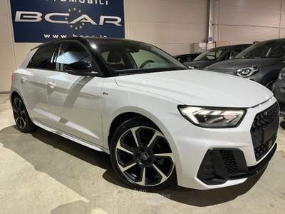 Audi A1 SPB 30TFSI STRONIC 116CV S line "18 Sline IDENTITY Bianco usata Savigliano