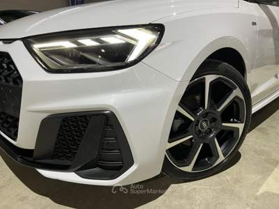 Audi A1 SPB 30TFSI STRONIC 116CV S line "18 Sline IDENTITY Bianco usata Savigliano
